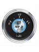 Stewart Warner Gauge Power Fuel Level Empty/Full 240/33 2-1/16