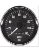 Stewart Warner Tacho Electric Black White Numbers 0-10000 Rpm 5.0