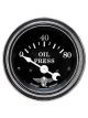 Stewart Warner Gauge Oil Pressure 0-80 PSI 2-1/16
