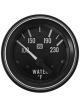 Stewart Warner Gauge HD Series Water Temp 100-265° F 2-1/16