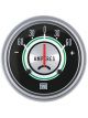 Stewart Warner Gauge Ammeter Green Line 60-0-60 Amps 180 Sweep Black Red