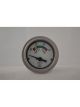 Stewart Warner Voltmeter 12V With White And Black Pointer