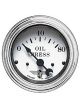 Stewart Warner Gauge Oil Pressure 0-80 PSI 2-1/16