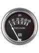 Stewart Warner Gauge Standard Pressure 0-50 PSI. 2-1/16