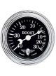 Stewart Warner Gauge Wings Boost/Vacuum 30
