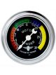 Stewart Warner Wings Motor Minder Vacuum Gauge 2-1/16 0-30 In-Hg