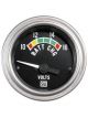 Stewart Warner Gauge Voltmeter 10-16V 2-1/16