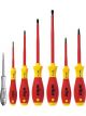 Wiha Soft Finish VDE Slotted/Phillips Screwdriver Set 7 Pce