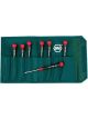 Wiha 7 Piece PicoFinish Precision Ball End Hex Screwdriver Pouch Set