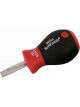 Wiha Soft Finish Slotted Stubby Screwdriver 5.5 x 25mm - 302 Series