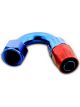 A-1 Products Fitting Hose End 200 Series 150 Degree 6 AN Hose to 6 A