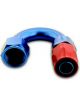 A-1 Products Fitting Hose End 200 Series 180 Degree 8 AN Hose to 8 A