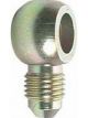 A-1 Products Fitting Adapter Banjo Straight 4 AN Male to 7/16 in Ban