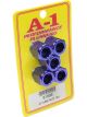 A-1 Products Fitting Tube Nut 6 AN 3/8 in Tube Aluminum Blue Anodize Se