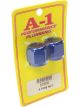A-1 Products Fitting Tube Nut 8 AN 1/2 in Tube Alloy  Blue Anodize Pair