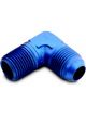 A-1 Products Fitting Adapter 90 Degree 10 AN Male to 1/2 in NPT Male