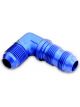A-1 Products Fitting Bulkhead 90 Degree 3 AN Male to 3 AN Male Bulkh
