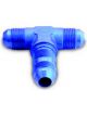 A-1 Products Fitting Bulkhead Tee 6 AN Male x 6 AN Male x 6 AN Male