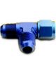 A-1 Products Fitting Adapter Tee 4 AN Female Swivel x 4 AN Male x