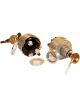 American Autowire Ignition Switch Panel Mount 4 Position Ring Terminal