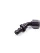 Aeroquip Fitting Hose End AQP Socketless 45 Degree 6 AN Hose Barb to