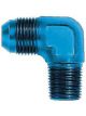 Aeroquip Fitting Adapter 90 Degree 4 AN Male to 1/8 in NPT Male Alumi