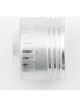 Aeroquip Fitting Cap 6 AN Knurled Head Aluminum Natural Set of 20