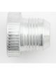 Aeroquip Fitting Plug 10 AN Knurled Head Aluminum Natural Set of 12