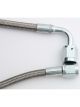 Aeroquip Brake Hose 21 in Long 3 AN Hose 3 AN Straight Female to