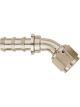 Aeroquip Fitting Hose End AQP Socketless 45 Degree 10 AN Hose Barb to
