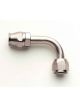 Aeroquip Fitting Hose End AC Refrigerant 90 Degree 8 AN Hose to 8 AN