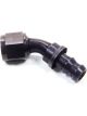 Aeroquip Fitting Hose End AQP Socketless 45 Degree 8 AN Hose Barb to