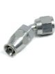 Aeroquip Fitting Hose End PTFE Racing Hose 45 Degree 4 AN Hose to 4 A