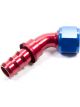 Aeroquip Fitting Hose End AQP Socketless 45 Degree 12 AN Hose Barb to