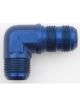 Aeroquip Fitting Bulkhead 90 Degree 4 AN Male to 4 AN Male Bulkhead A