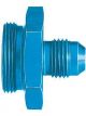Aeroquip Fitting Adapter Straight 1 in NPT Male to 6 AN Male Aluminum