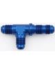 Aeroquip Fitting Bulkhead Tee 4 AN Male x 4 AN Male x 4 AN Make Bulkh