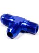 Aeroquip Fitting Adapter Tee 8 AN Male x 3/8 in NPT Male x 8 AN Male