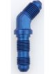 Aeroquip Fitting Bulkhead 45 Degree 6 AN Male to 6 AN Male Bulkhead A