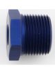 Aeroquip Fitting Bushing 3/4 in NPT Male to 1/4 in NPT Female Aluminu