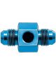 Aeroquip Fitting Gauge Adapter Straight 6 AN Male to 6 AN Male 1/8 in