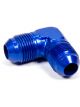 Aeroquip Fitting Adapter 90 Degree 8 AN Male to 8 AN Male Aluminum Bl