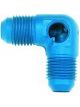 Aeroquip Fitting Gauge Adapter 90 Degree 6 AN Male to 6 AN Male 1/8 i