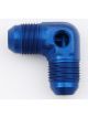 Aeroquip Fitting Gauge Adapter 90 Degree 8 AN Male to 8 AN Male 1/8 i