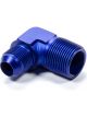 Aeroquip Fitting Adapter 90 Degree 12 AN Male to 1 in NPT Male Alumin