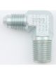 Aeroquip Fitting Adapter 90 Degree 6 AN Male to 3/8 in NPT Male Steel