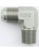 Aeroquip Fitting Adapter 90 Degree 10 AN Male to 1/2 in NPT Male Stee