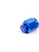 Aeroquip Fitting - Cap - 6 AN - Aluminum - Blue Anodize - Each