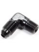 Aeroquip Fitting Adapter 90 Degree 4 AN Male to 1/8 in NPT Male Alumi