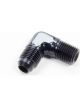Aeroquip Fitting Adapter 90 Degree 6 AN Male to 1/4 in NPT Male Alumi